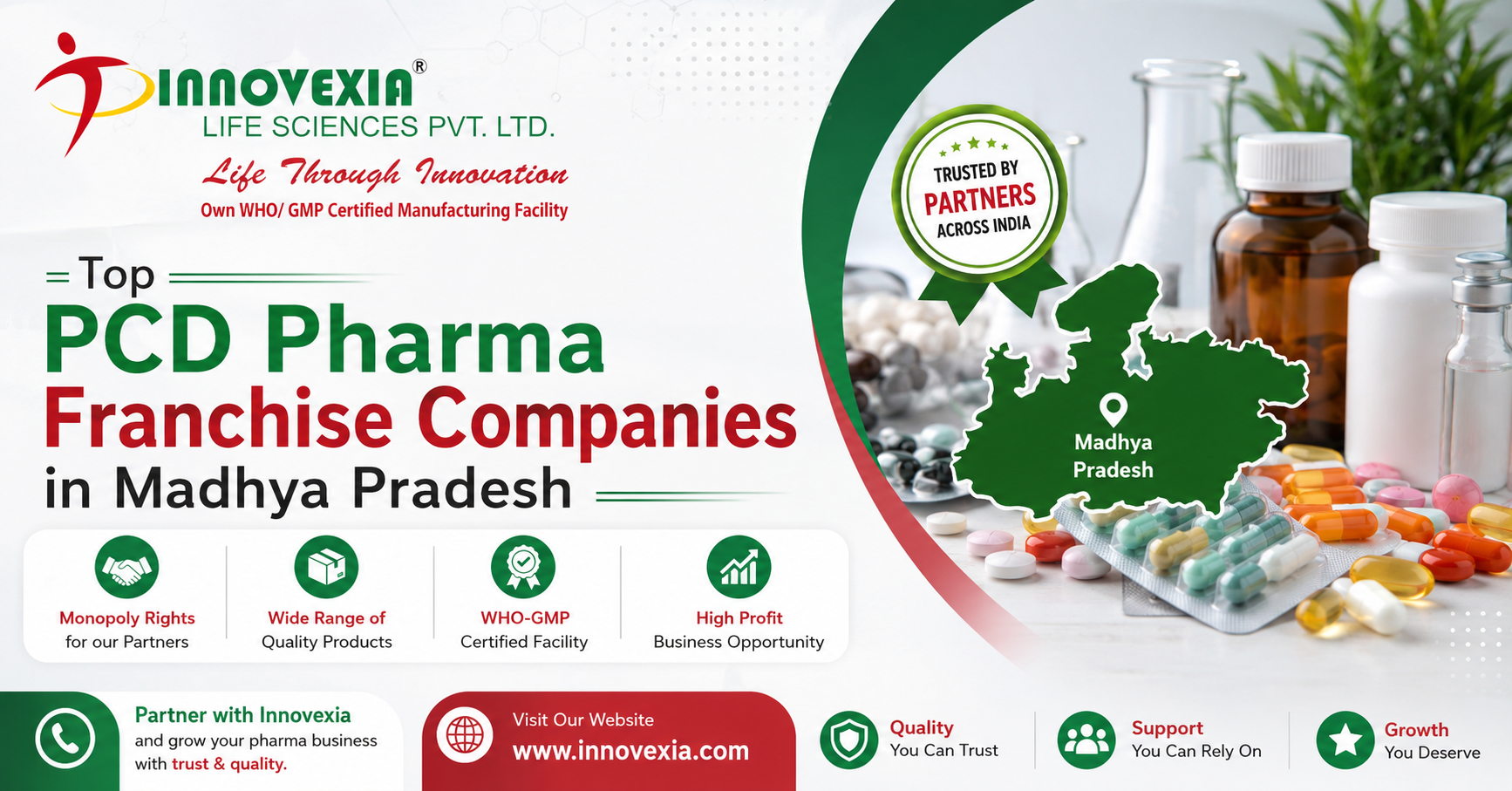 Top PCD Pharma Franchise Companies in Madhya Pradesh