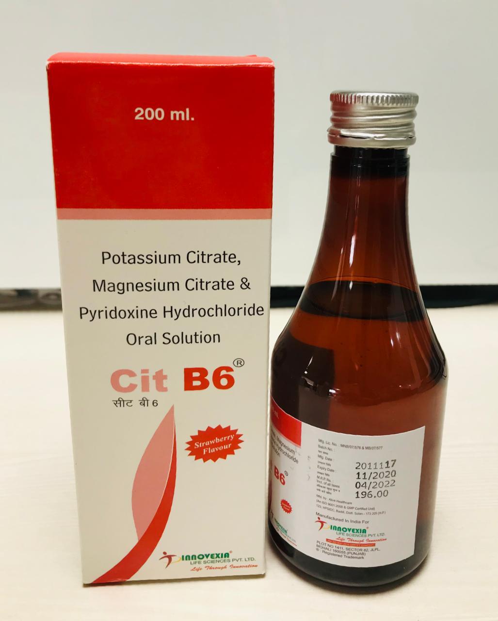 Cit B6 PCD Pharma franchise 