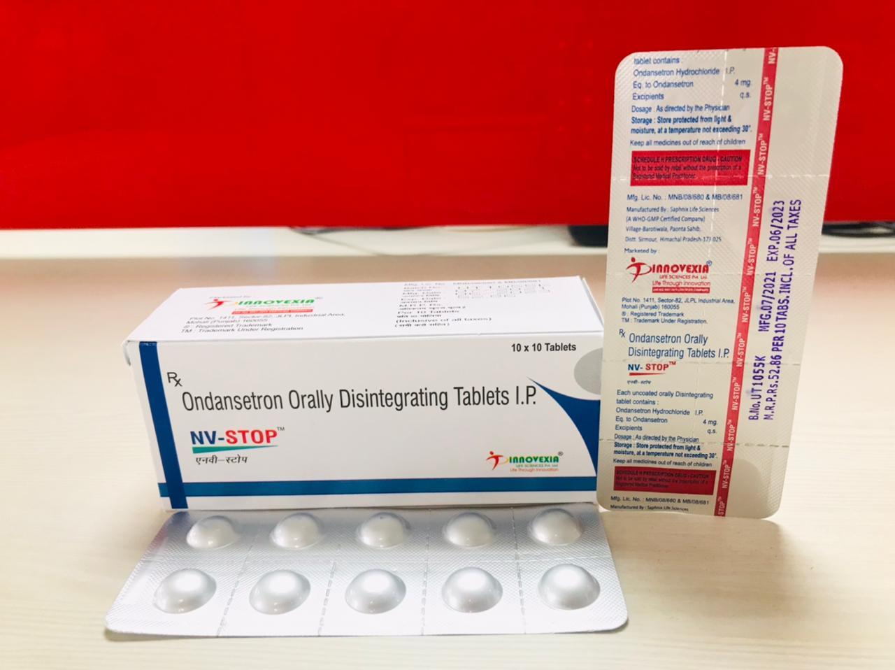 Nv stop tab PCD Pharma franchise company in Baddi 