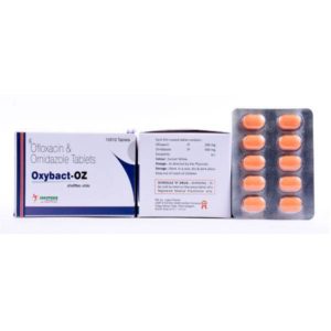 Ofloxacin 200mg + Ornidazole 500mg (Alu-Alu)